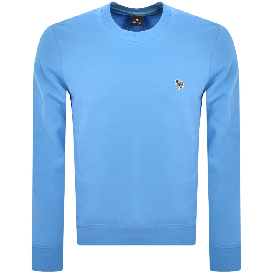 Paul Smith Regular Fit Zebra Sweatshirt Blue | Mainline Menswear